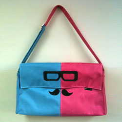 Dual-color Messenger Bag
